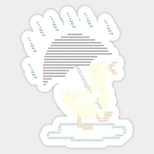 Rainy Duck Sticker